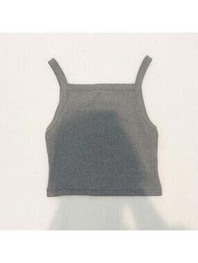 abercrombie and fitch grey tank top size L